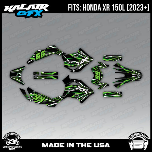 Graphics decal kit for honda - kit,