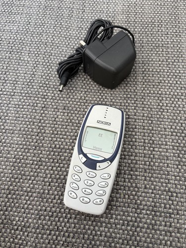 Nokia 3330 white mobile phone - nokia,
