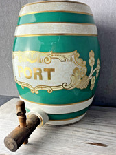 Large Vintage Ceramic PORT