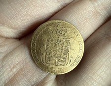 1827 George IV Half Sovereign Gold Coin