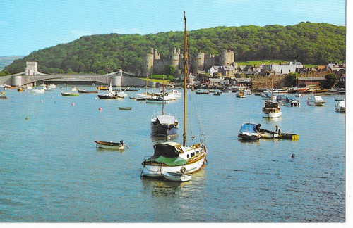 Postcard conwy viewed - postcard,