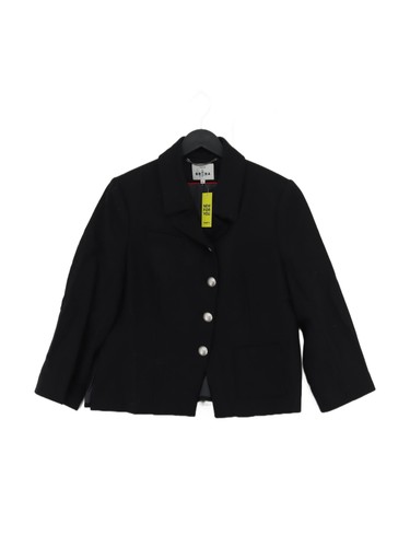 Brora overcoat jacket black - brora,