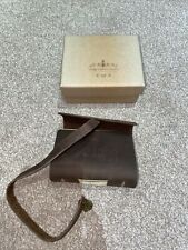 New Ancicraft Pocket Leather Journal - Handmade - With Box - I Love You Gift