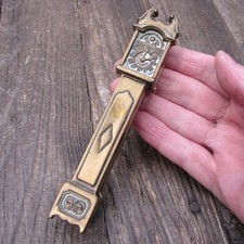 Old Brass Grandfather Clock
