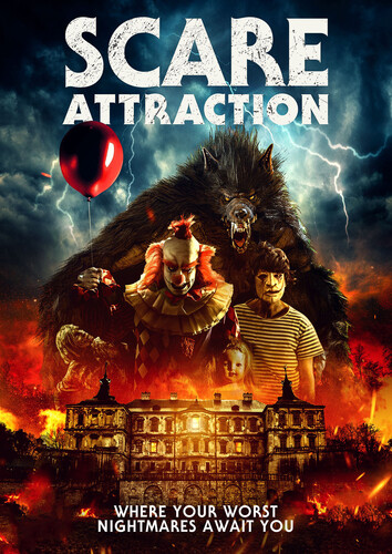 Scare attraction dvd - scare,