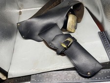 Western holster rig black - western,