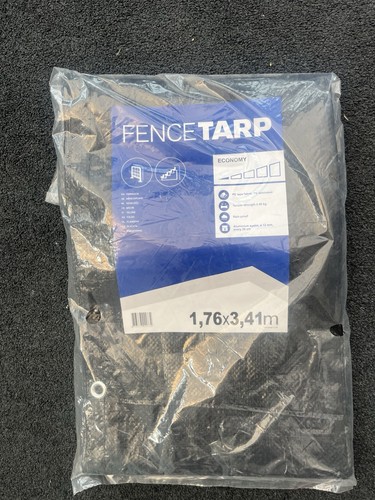 Heras black fence tarpaulin - heras,