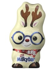 Milkybar Reindeer White Chocolate Christmas Figure 88g (Pack of 4)