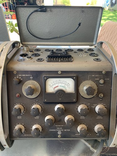 Avo mk3 vacuum tube tester - vacuum,