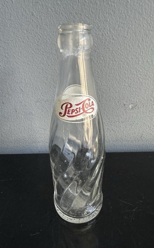 Vtg 1958 pepsi cola bottle - pepsi,