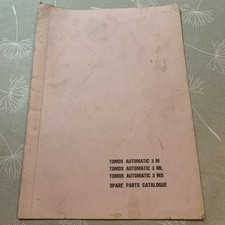 TOMOS AUTOMATIC 3M 3ML 3MS ORIGINAL SPARE PARTS CATALOGUE  (pink)