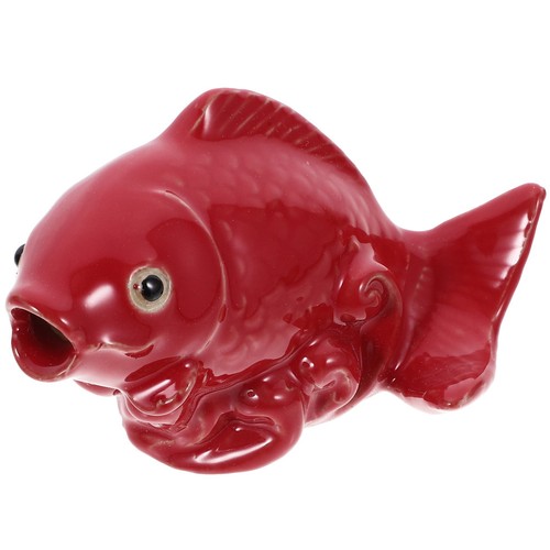 Garden carp sculpture - carp, pond