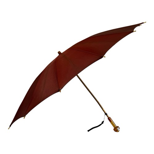 Vintage umbrella with amber - umbrella,