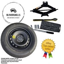16" NISSAN QASHQAI SPACE SAVER SPARE WHEEL + JACK KIT