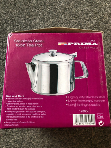 Prima stainless steel 16oz - steel,
