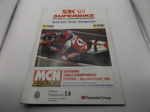 1995 donington park programme - 1995,