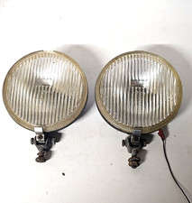 Pair Of Retro Bosch 6.5” Inch Round Front Spot Lights