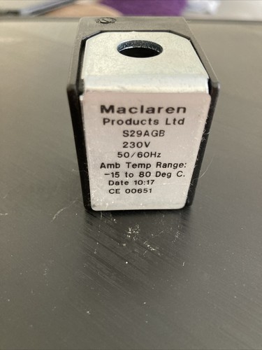Maclaren s29agb oven - s29agb, solenoid
