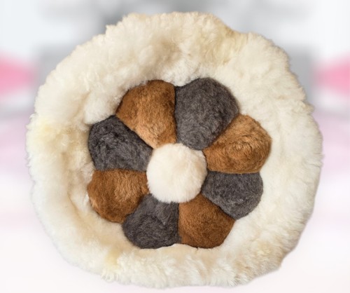 Alpaca wool rug - 17", rug/wall