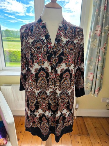 Wallis paisley print - paisley, tunic