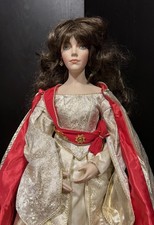 Porcelain bisque doll the - ,