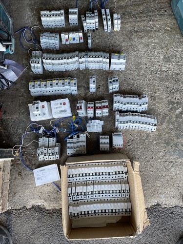 Large job lot mcb rcbo - job, rcd