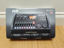 Zoom R8 8-Track Digital Multitrack Recorder USB Interface with DAW Controller