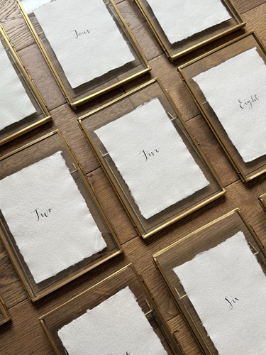 Wedding table numbers - numbers,
