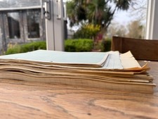 Vintage  1960s Foolscap Blank