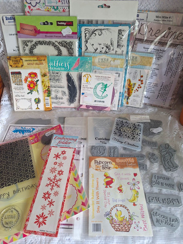 Mixed brands craft stamp - brands, lot