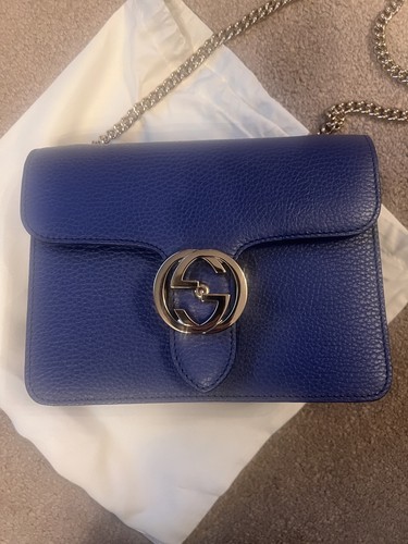 Gucci calfskin interlocking - gucci, g