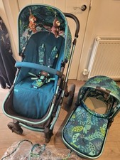 Cosatto Wow 2 Pram and Pushchair Midnight Jungle