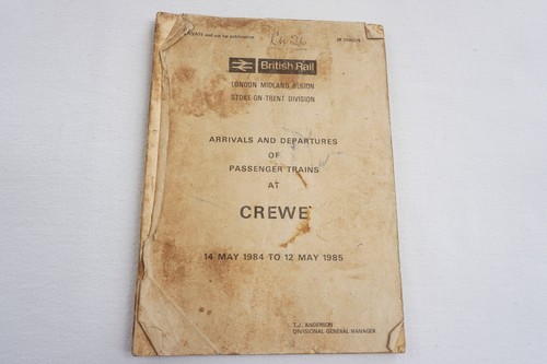 1984 crewe station working - crewe,