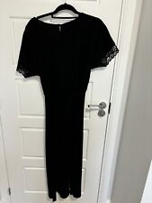 Women’s New Lipsy Black Size 12 Lace Jumpsuit