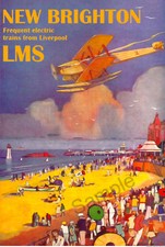 Vintage Railway Poster NEW