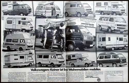 1984 camper motorhomes - vw, camper/motorhomes