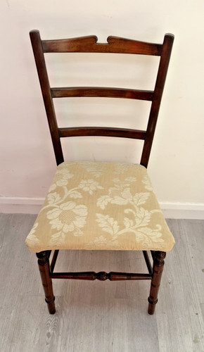 Vintage ladder back dining - ladder,