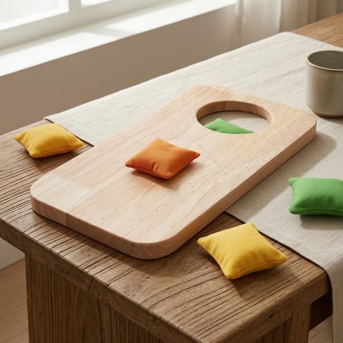Sandbag tossing board - sandbag,