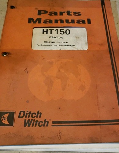 Ditch witch ht150 tractor - ditch,