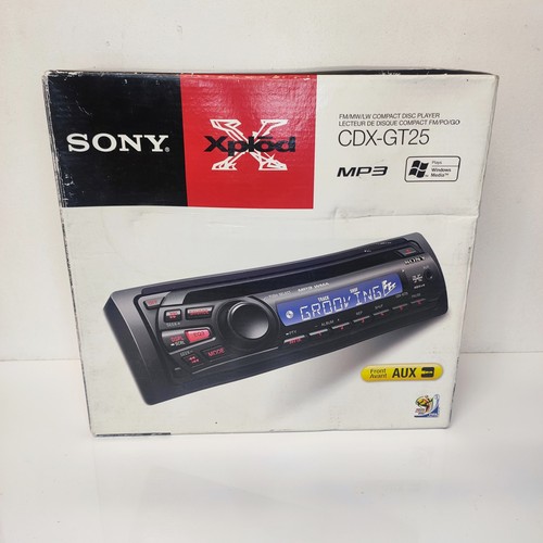 Sony xplod cdx gt25 car - sony, cdx-gt25