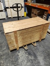 Large Wooden Shipping / Export /Storage Packaging Crates / Cases 128 X 77 X 67cm