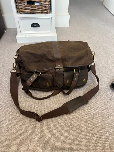 Barbour holdall bag brown wax - barbour,