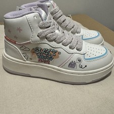 Zara kids graffiti high-top