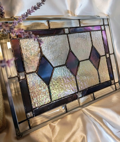 Stained glass panel - glass, window