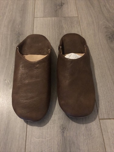 Babouche men brown slipper - babouche, men’s