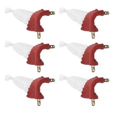 6pcs Billiard Pockets Pool Snooker Table Replacement Nets Bags Kit