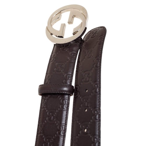 Gucci belt with interlocking - gucci, g