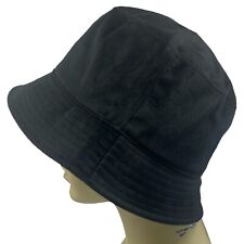 Velvet Black bucket Hat Winter Christmas Cap Ladies Womens Girls