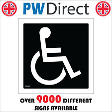 GE060 WHEELCHAIR SIGN DISABLED