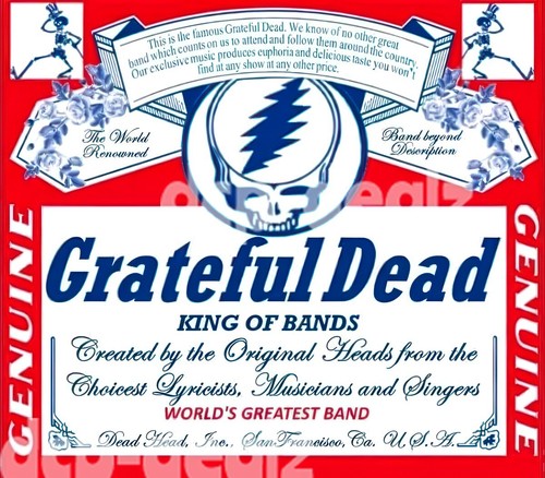 Grateful dead budweiser fridge - dead,